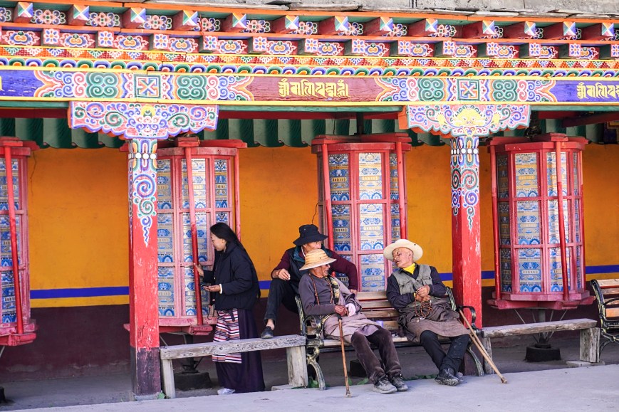Tibet, les moulins à prières